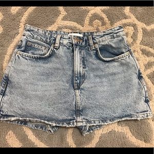 Zara Denim Skort